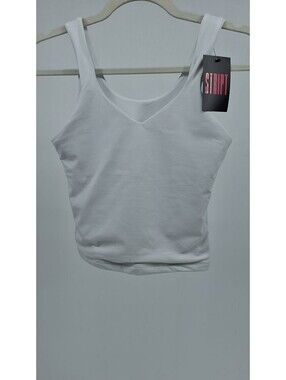 STRIPT contour V-tank, White